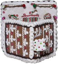Load image into Gallery viewer, Kurt S. Adler 10 Inch Clay Paste LED Gingerbread House Table Piece