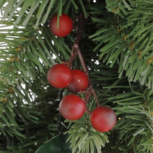 Load image into Gallery viewer, Home Accents Holiday
48 in. Winslow Fir Battery Operated Pre-Lit LED Artificial Christmas Wreath with 436 Tips and 120 Warm White Lights